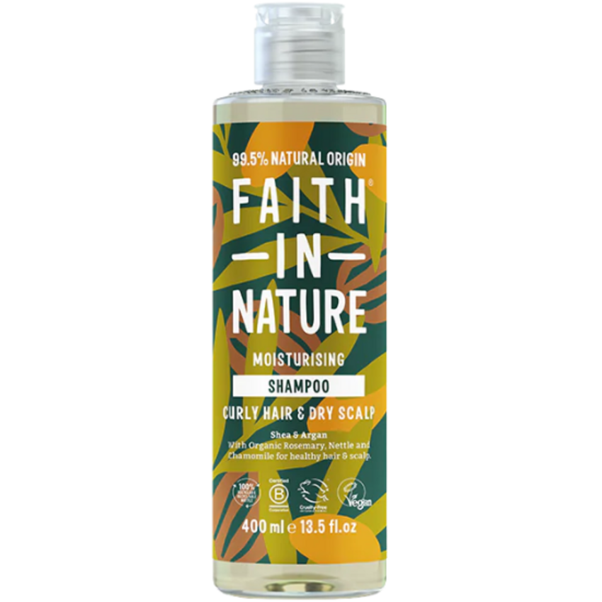 Faith in Nature Faith in Nature Shea & Argan Shampoo - Krullend & Droog Haar - 400 ml