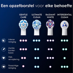 Oral-B iO Gentle Care White opzetborstels - 6 stuks Oral-B Oral-B iO Gentle Care White opzetborstels - 6 stuks