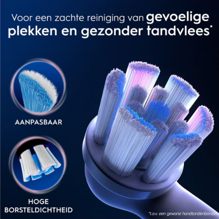 Oral-B iO Gentle Care White opzetborstels - 6 stuks Oral-B Oral-B iO Gentle Care White opzetborstels - 6 stuks