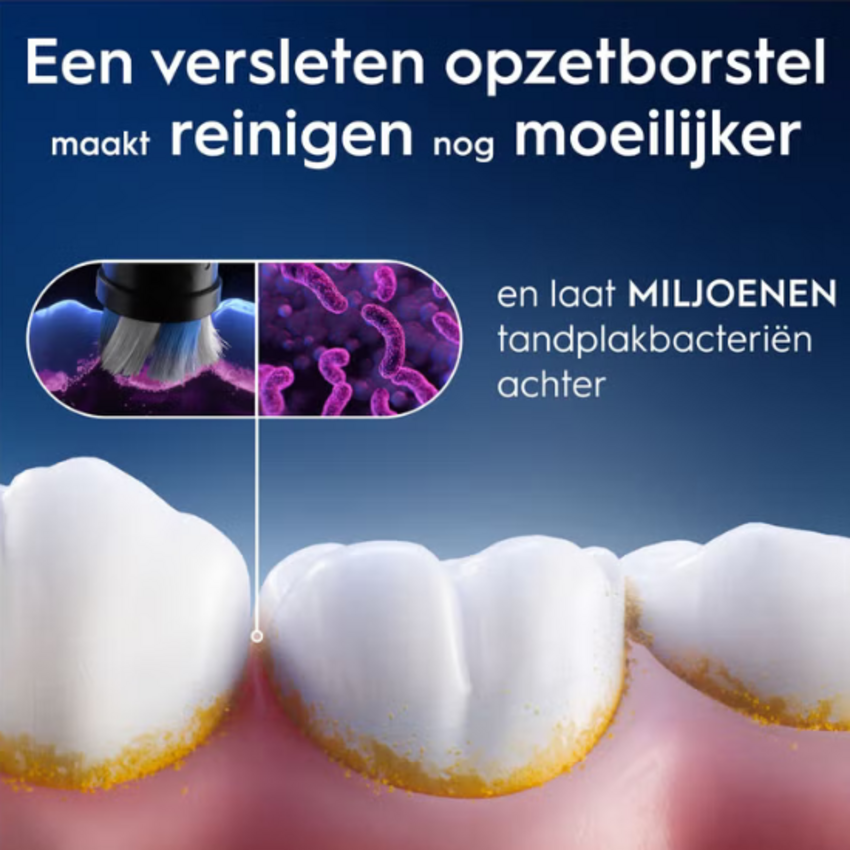 Oral-B iO Gentle Care White opzetborstels - 6 stuks Oral-B Oral-B iO Gentle Care White opzetborstels - 6 stuks