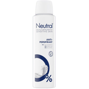Neutral Anti-Transparant Parfumvrij Deodorant Spray - 150 ml