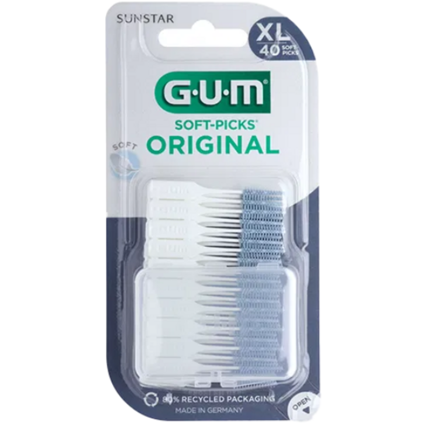 GUM GUM Soft-Picks Original X-Large - 6 x 40 stuks