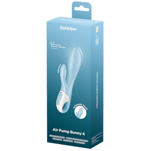 Satisfyer Satisfyer Air Pump Bunny 4 - Blue Satisfyer Air Pump Bunny 4 - Blue