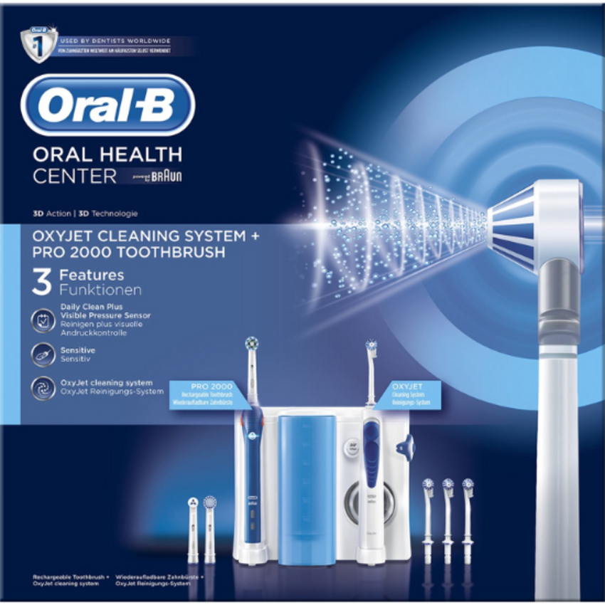 Oral-B Oral-B PRO 2000 Cross Action + OxyJet Monddouche