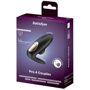 Satisfyer Satisfyer - Pro 4 Couples Vibrator Satisfyer - Pro 4 Couples Vibrator