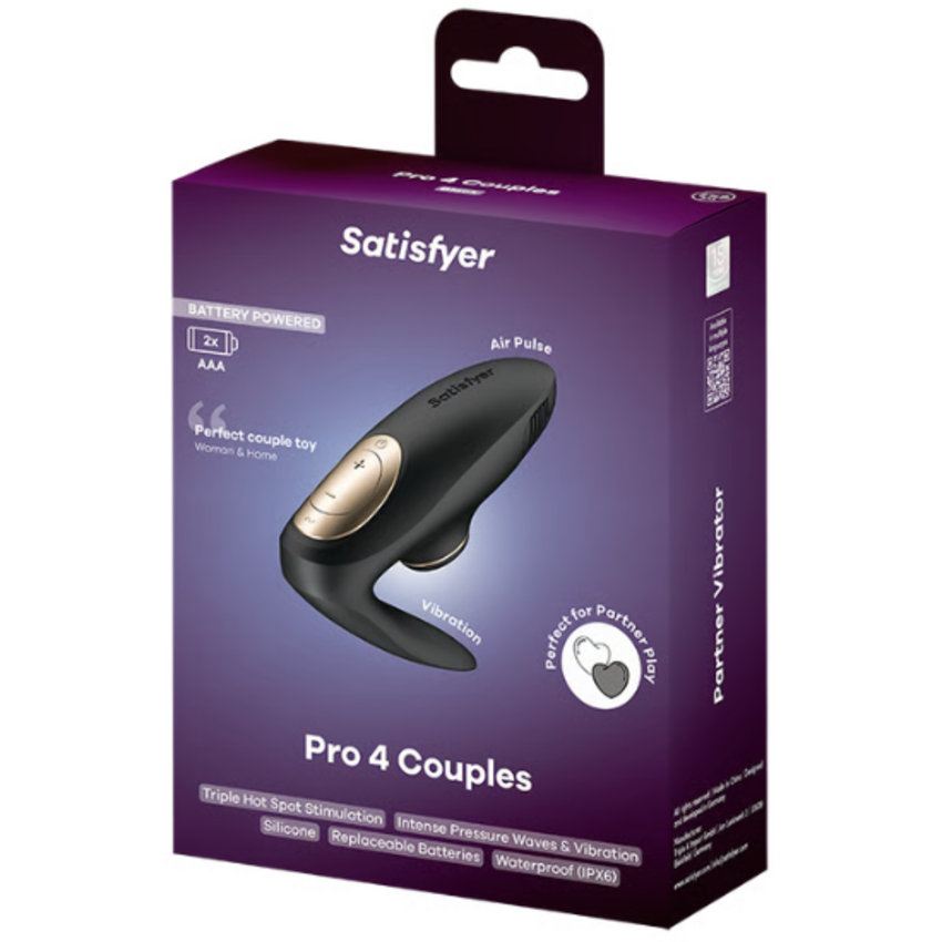 Satisfyer - Pro 4 Couples Vibrator Satisfyer Satisfyer - Pro 4 Couples Vibrator