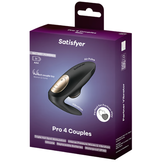 Satisfyer - Pro 4 Couples Vibrator Satisfyer Satisfyer - Pro 4 Couples Vibrator
