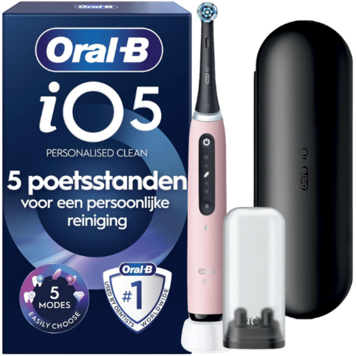 Oral-B iO Series 5N Blush Pink Elektrische Tandenborstel | NU