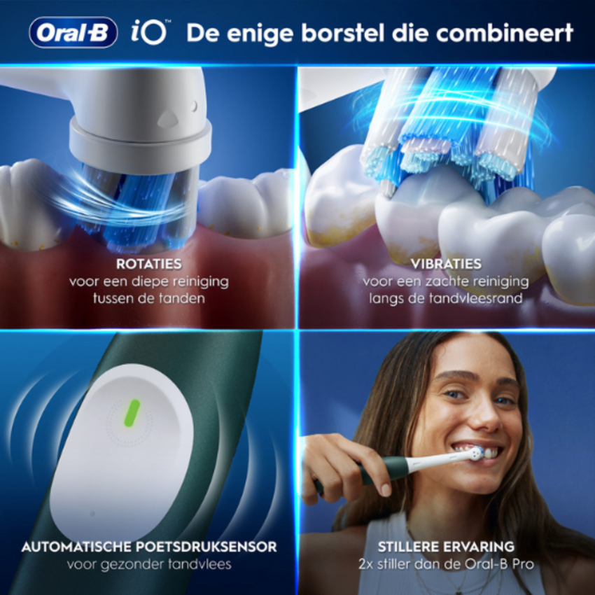 Oral-B Oral-B iO Series 2 Forest Green Elektrische Tandenborstel