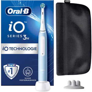 Oral-B Oral-B iO Series 3 Blue Elektrische Tandenborstel + Pouch Special Edition Oral-B iO Series 3 Blue Elektrische Tandenborstel + Pouch Special Edition