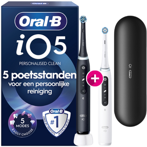Oral-B iO Series 5 Black + Extra Body White