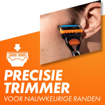 Gillette Gillette Fusion5 Scheersysteem + Sensitive Scheergel - Giftset
