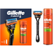 Gillette Gillette Fusion5 Scheersysteem + Sensitive Scheergel - Giftset