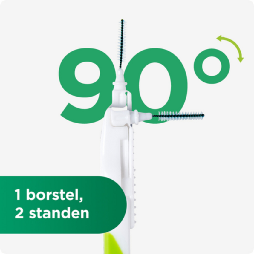 GUM Bi-Direction Interdentale Ragers 1.2 mm groen - 6 stuks GUM GUM Bi-Direction Interdentale Ragers 1.2 mm groen - 6 stuks
