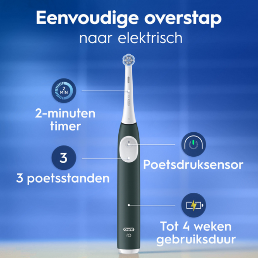 Oral-B iO Series 2 Forest Green + Reisetui Oral-B Oral-B iO Series 2 Forest Green + Reisetui