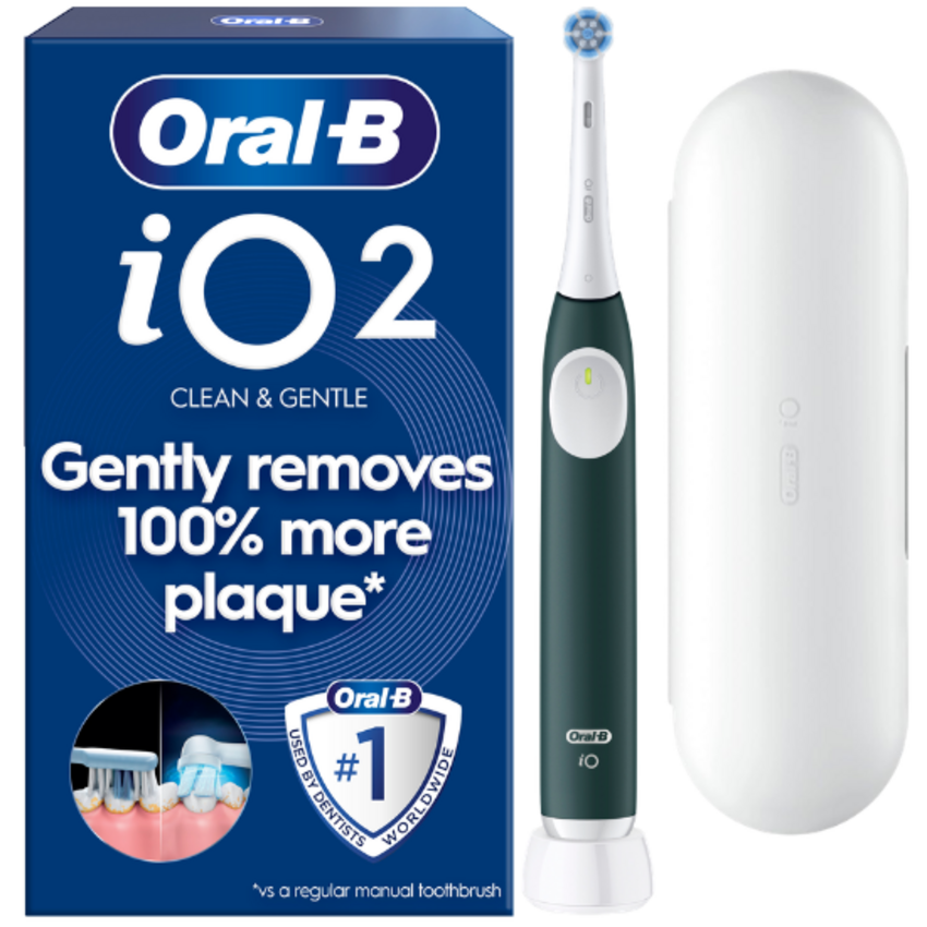 Oral-B iO Series 2 Forest Green + Reisetui Oral-B Oral-B iO Series 2 Forest Green + Reisetui