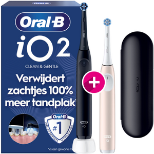 Oral-B iO Series 2 Black + Extra Body Pink