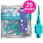 TePe TePe EasyFit S/M Interdentale Ragers Blauw - 25 stuks