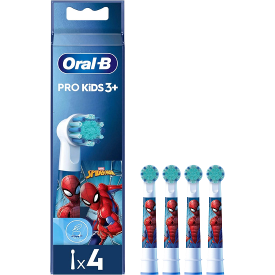 Oral-B Oral-B PRO Kids 3+ Spider-Man opzetborstels - 4 stuks