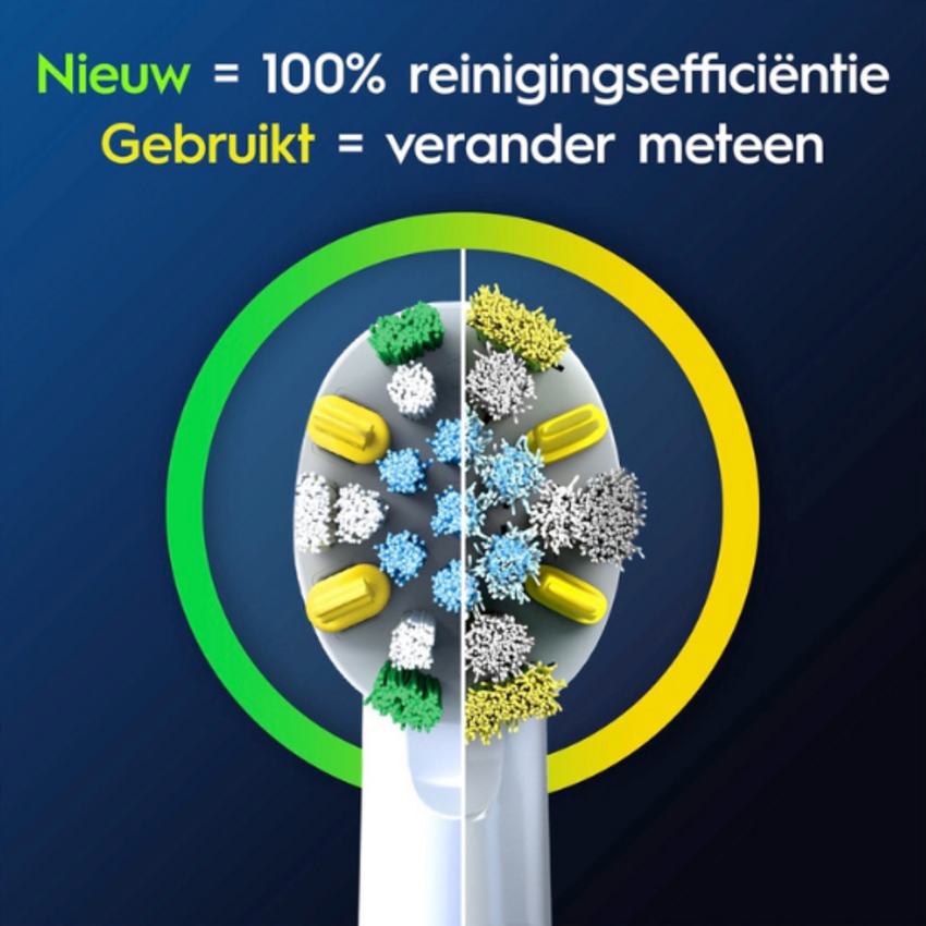 Oral-B PRO Floss Action opzetborstels - 4 stuks Oral-B Oral-B PRO Floss Action opzetborstels - 4 stuks
