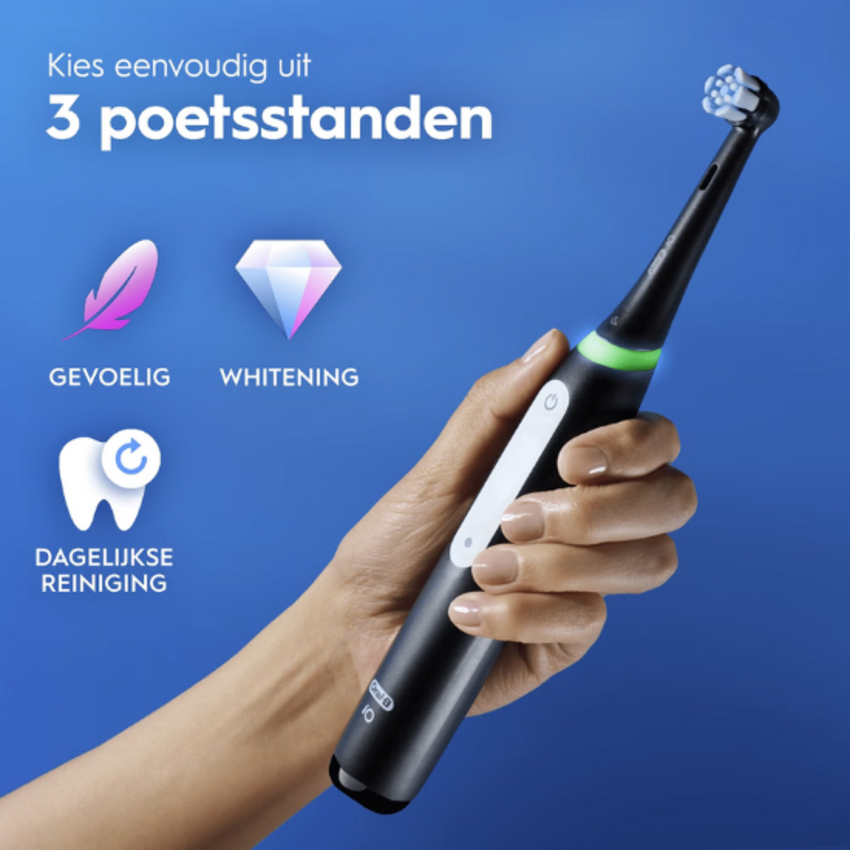 Oral-B Oral-B iO Series 3S Matt Black Elektrische Tandenborstel
