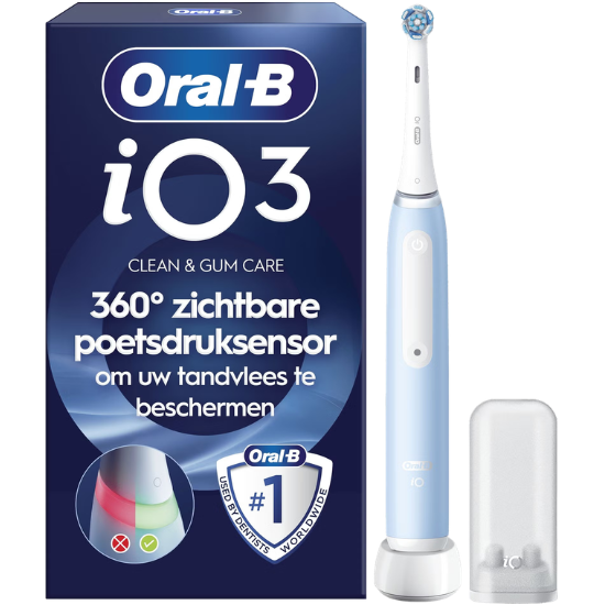 Tandenborstel.com Oral-B iO Series 3N Ice Blue Elektrische Tandenborstel aanbieding