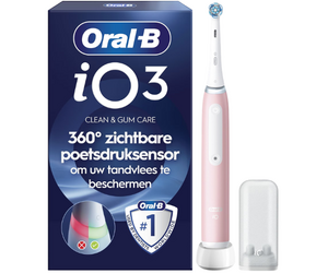 Oral-B iO Series 3N Blush Pink Elektrische Tandenborstel | NU