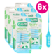 GUM Soft-Picks Comfort Flex Small Mint - 6 x 40 stuks GUM GUM Soft-Picks Comfort Flex Small Mint - 6 x 40 stuks