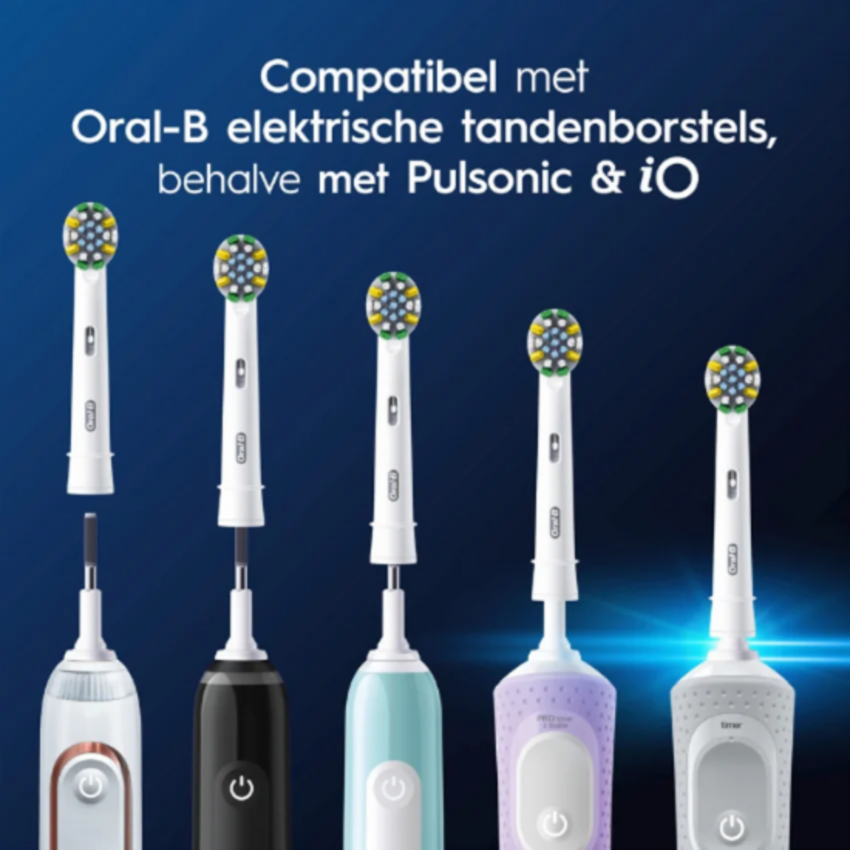 Oral-B PRO Floss Action Mega Pack opzetborstels - 10+2 stuks Oral-B Oral-B PRO Floss Action Mega Pack opzetborstels - 10+2 stuks