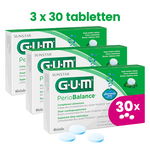 GUM Periobalance Tabletten 3 x 30 stuks - Voordeelverpakking GUM GUM Periobalance Tabletten 3 x 30 stuks - Voordeelverpakking