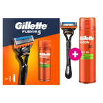 Gillette Gillette Fusion5 Scheersysteem + Sensitive Scheergel - Giftset