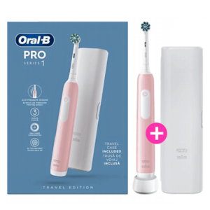 Oral-B Oral-B PRO Series 1 Pink + Reisetui Oral-B PRO Series 1 Pink + Reisetui