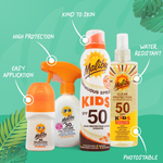 Malibu Malibu Kids SPF 50 Roll-On Zonnebrand Lotion - 50 ml | 1 + 1 ACTIE
