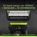 GilletteLabs Champion Gold Scheersysteem met Exfoliërende Strip - 1 Handvat + 5 Scheermesjes Gillette GilletteLabs Champion Gold Scheersysteem met Exfoliërende Strip - 1 Handvat + 5 Scheermesjes
