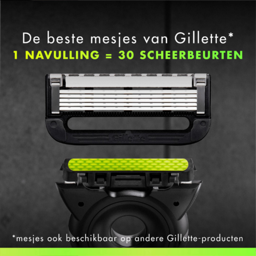 GilletteLabs Champion Gold Scheersysteem met Exfoliërende Strip - 1 Handvat + 5 Scheermesjes Gillette GilletteLabs Champion Gold Scheersysteem met Exfoliërende Strip - 1 Handvat + 5 Scheermesjes