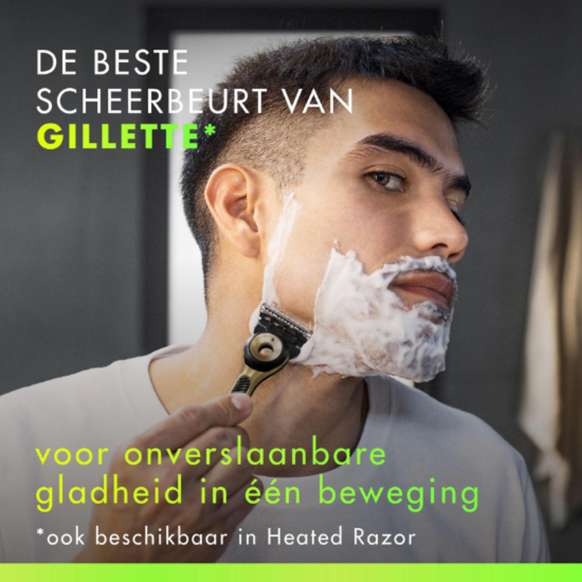 GilletteLabs Champion Gold Scheersysteem met Exfoliërende Strip - 1 Handvat + 5 Scheermesjes Gillette GilletteLabs Champion Gold Scheersysteem met Exfoliërende Strip - 1 Handvat + 5 Scheermesjes