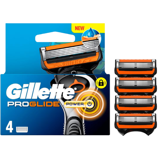 Gillette ProGlide Power Scheermesjes - 4 stuks