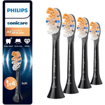Philips Sonicare A3 Premium All-in-One HX9094/88 Zwart - 4 stuks Philips Philips Sonicare A3 Premium All-in-One HX9094/88 Zwart - 4 stuks