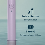 Philips Sonicare 3100 Lila HX4033/27 + Reisetui Philips Philips Sonicare 3100 Lila HX4033/27 + Reisetui