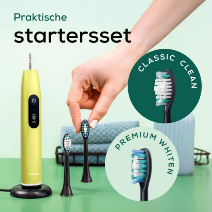 Beurer SC 50 Splashy Lemon Elektrische Tandenborstel Beurer Beurer SC 50 Splashy Lemon Elektrische Tandenborstel