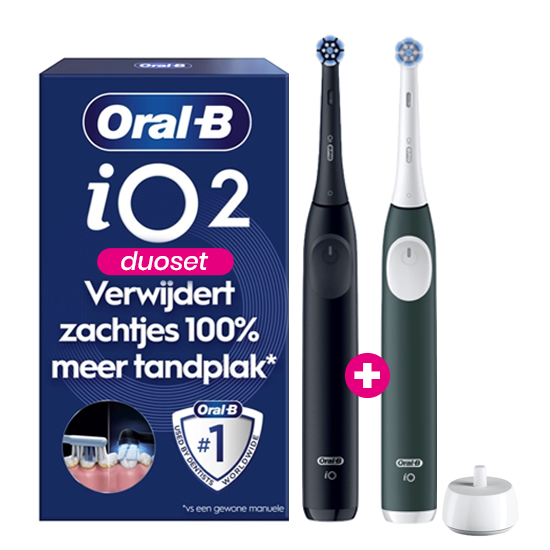 Oral-B Oral-B iO Series 2 Night Black + Extra Body Forest Green