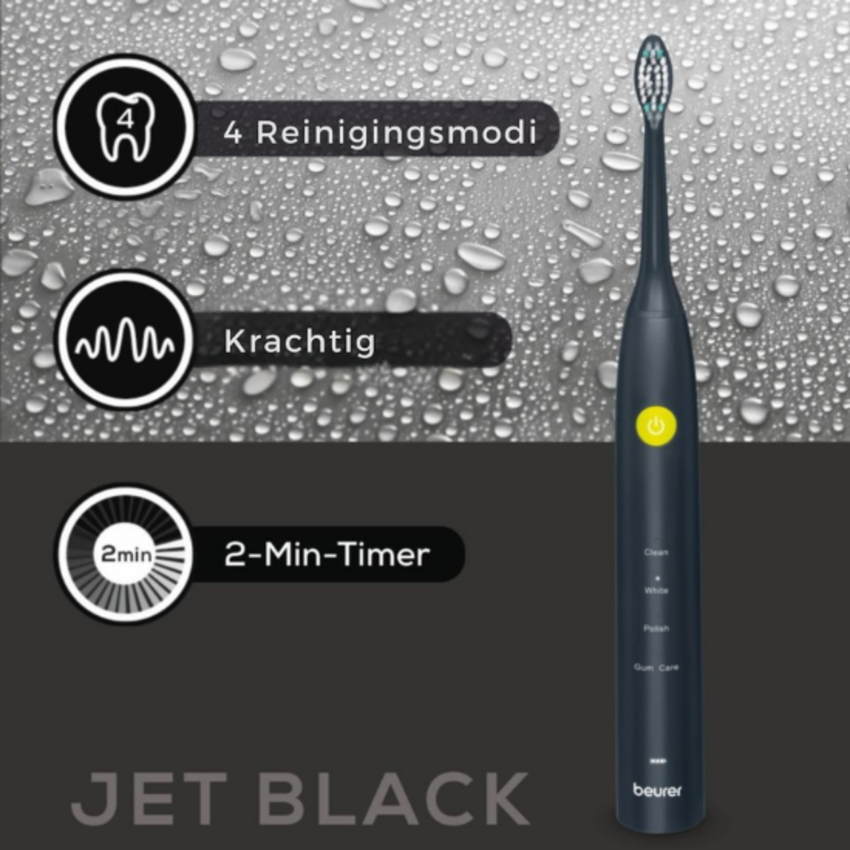 Beurer SC 30 Jet Black Elektrische Tandenborstel Beurer Beurer SC 30 Jet Black Elektrische Tandenborstel