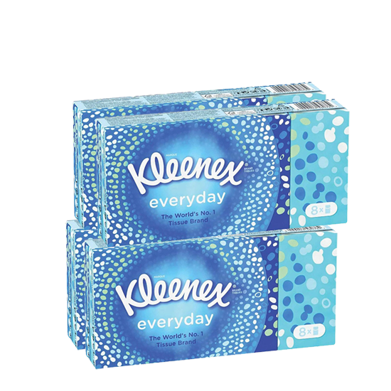 Kleenex Everyday Pocket Tissues - 8x9 stuks | 2 + 2 ACTIE Kleenex Kleenex Everyday Pocket Tissues - 8x9 stuks | 2 + 2 ACTIE