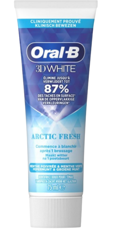 Oral-B 3D White Arctic Fresh vergelijken