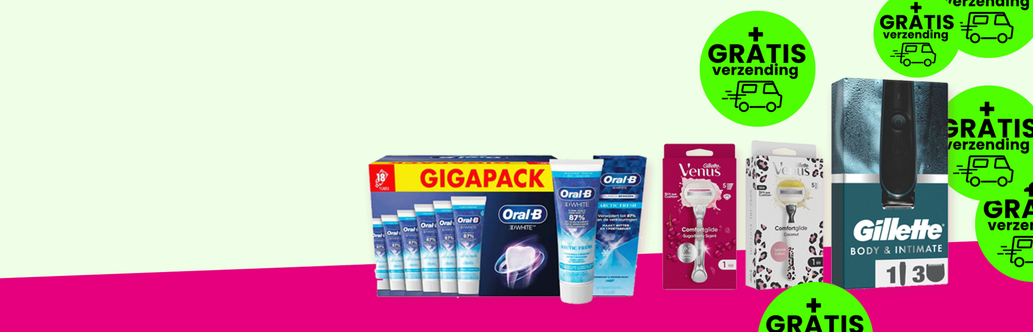 Gratis bezorging 