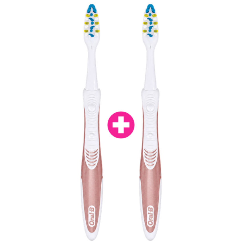 Oral-B Oral-B Pulsar Duo-Set Luxe 3D White Tandenborstels - 2 stuks