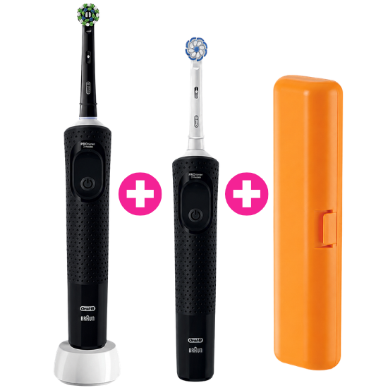 Oral-B PRO Vitality DUO Black + Extra Body Black