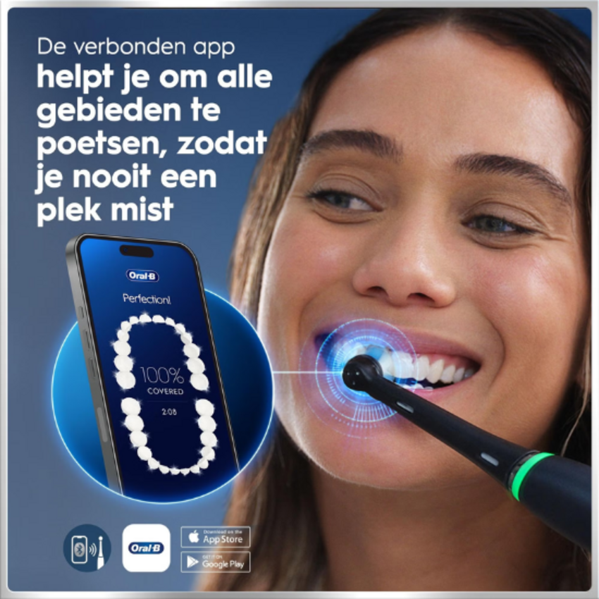 Oral-B iO Series 6N Black Lava Elektrische Tandenborstel Oral-B Oral-B iO Series 6N Black Lava Elektrische Tandenborstel