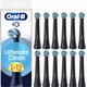 Oral-B Oral-B iO Ultimate Clean Value Pack Black opzetborstels - 12 stuks