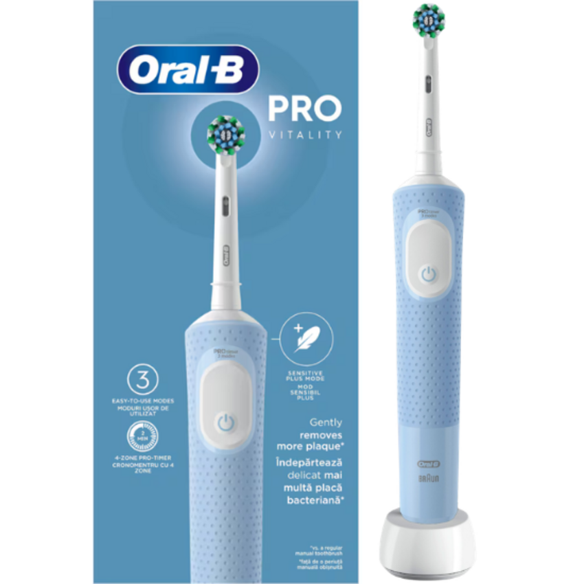 Oral-B Vitality PRO Blue Cross Action Oral-B Oral-B Vitality PRO Blue Cross Action